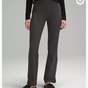 Lululemon Smooth Fit Pull-On High-Rise Pant - Black Size 12